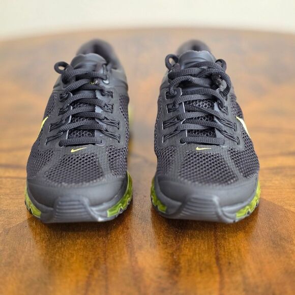 Nike Air Max 2013 Black Anthracite Cyber Green Volt 555426-004 Women's 7 New LE - Picture 3 of 15